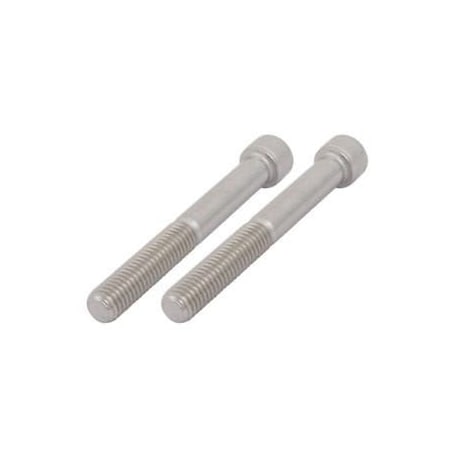 3/8-16 Socket Head Cap Screw, Zinc Plated Alloy Steel, 2 In Length, 100 PK